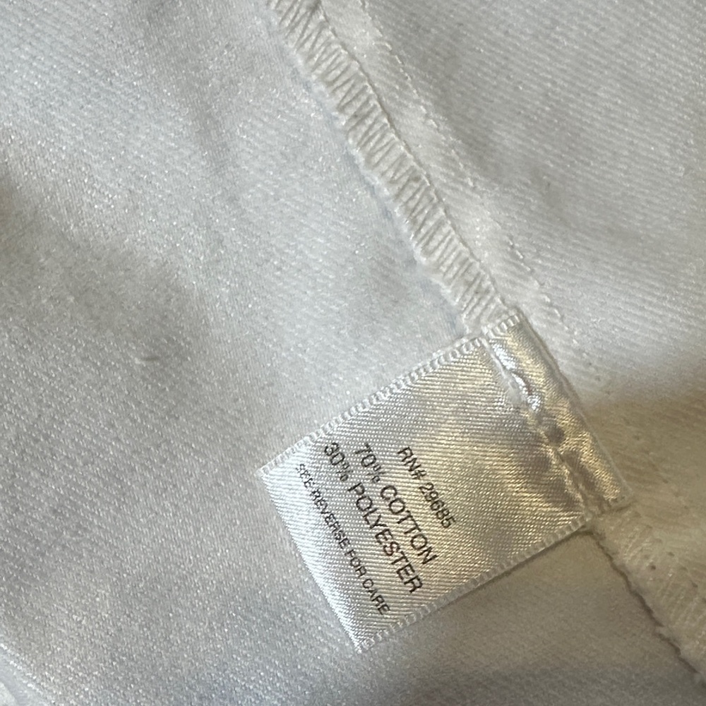 Pendleton White Denim Jacket Size Small - image 5